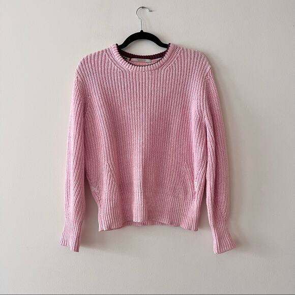 Scotch & Soda Chunky Pink Marled Pullover Sweater - Picture 4 of 8